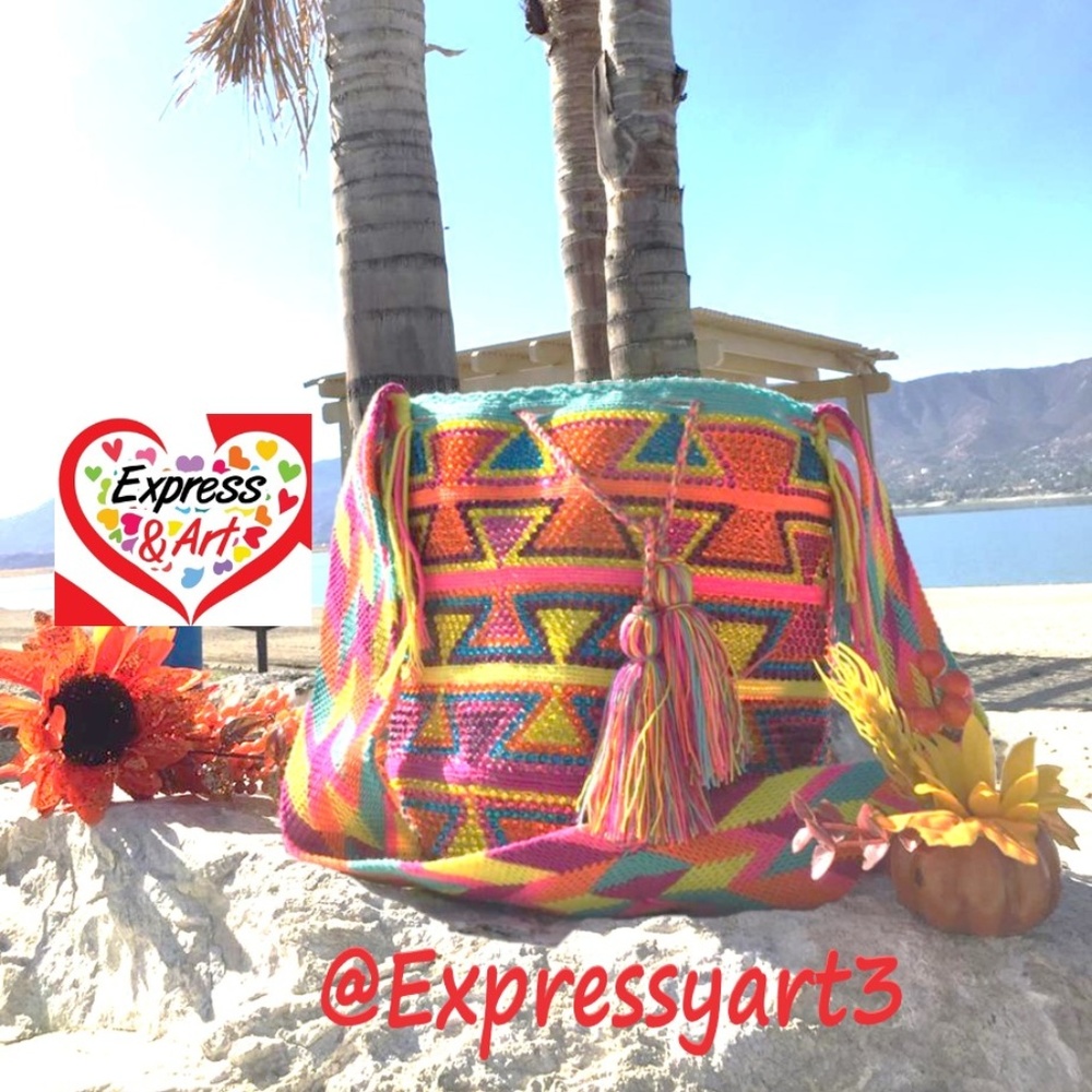 Mochilas 100% handmade- Colombian Wayuu Tribe Bags